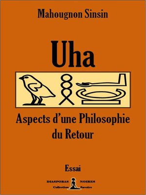 cover image of Uha--Aspects d'une philosophie du Retour